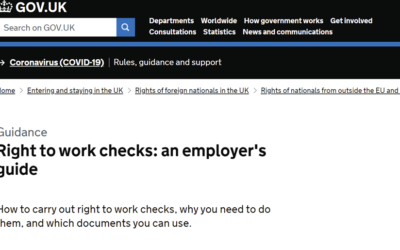 Right to Work after 1 July 2021 – Confused?